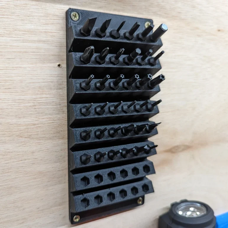 Screwdriver Heads Storage Rack